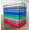iPhone 12 Pro Metalic Renk Kamera Korumalı Silikon Kılıf