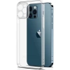 iPhone 13 Pro Kamera Korumalı Şeffaf Tıpalı Silikon Kılıf