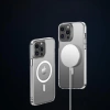 iPhone 13 Pro Max Magsafe Kablosuz Şarj Destekli Manyetik Şeffaf Koruyucu Kılıf