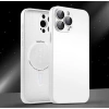 İphone 13 Pro Uyumlu Magsafe Ag Glass Buzlu Cep Telefopnu Kılıfı