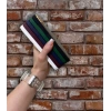 İphone 14 Plus Deri Görünümlü Coco Kapak-Kılıf