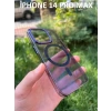 İphone 14 Pro Max Hybrid Magsafe Animasyonlu Sararmaz Kılıf