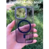 İphone 14 Pro Max Hybrid Magsafe Animasyonlu Sararmaz Kılıf