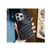 İphone 14 Pro Max Ripples Parlak Darbelere Dayanıklı Silikon Kılıf Siyah