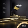 Joyroom S-M363 1.2m 2.4A Type-C USB Hızlı Şarj ve Data Kablosu Gold