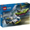 LEGO City Polis Arabası ve Spor Araba Takibi 60415