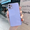 TPU Glossy Yumuşak Kamera Korumalı Cep Telefonu Kılıfı