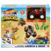 Hot Wheels Monster Trucks Fırlat ve Çarpış Oyun Seti