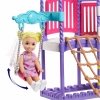 Barbie Bebek Bakıcısı Skipper Parkta Oyun Seti