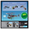 KNex Imagine Stealth Plane Building Set 17008