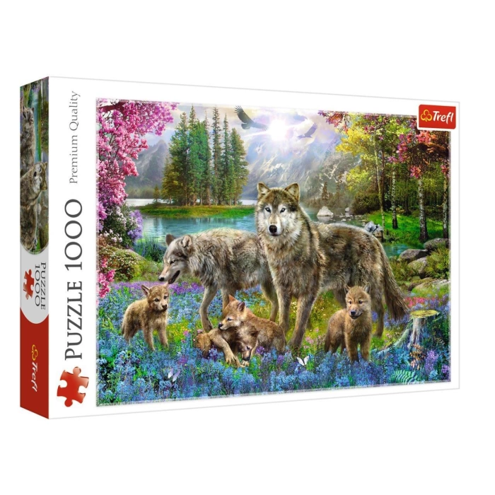 Trefl Puzzle Lupine Family 1000 Parça