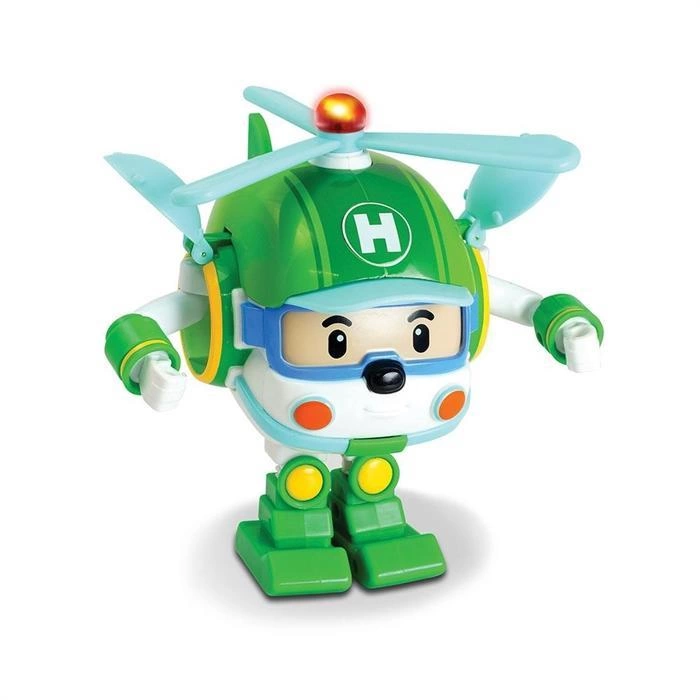 Robocar Poli Işıklı Transformers Robot Figür Helly