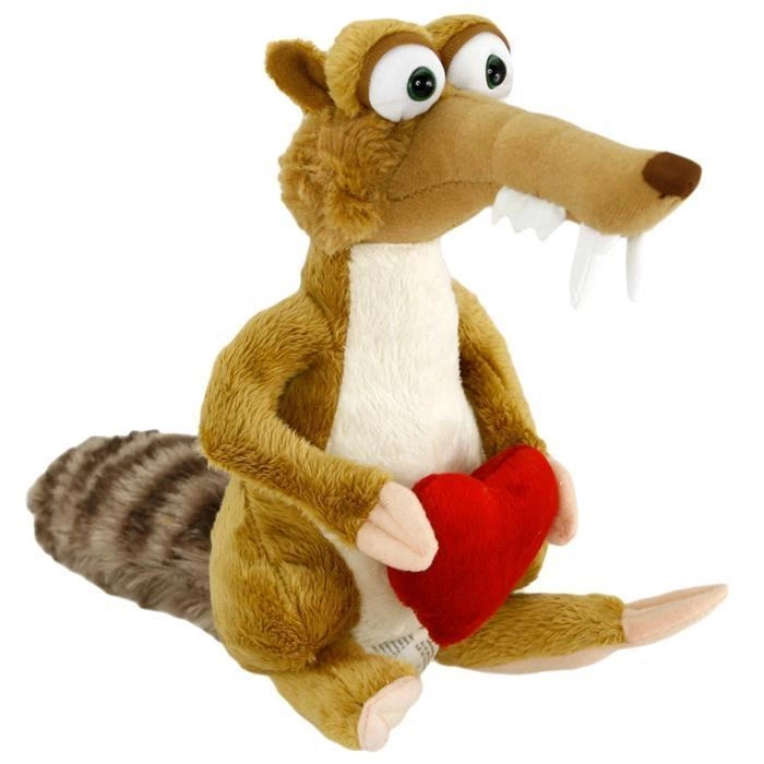 Ice Age - Buz Devri Scrat Kalpli Peluş Oyuncak 22 Cm