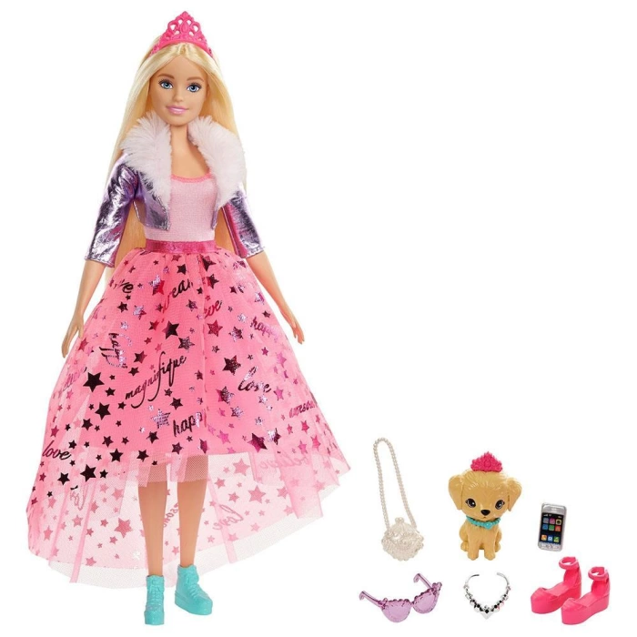 Barbie Prenses Macerası Prenses Tarzı Bebeği