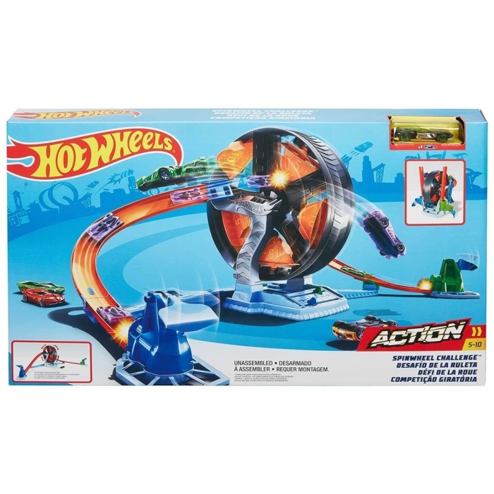 Hot Wheels Dönen Tekerlek Macerası Yarış Seti