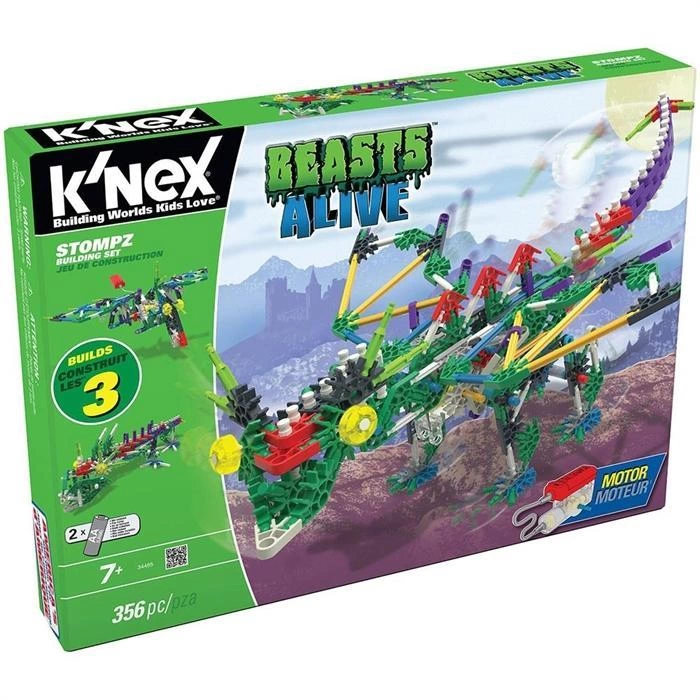 K’Nex Stompz Yapım Seti (Motorlu) Beasts Alive Knex 34485