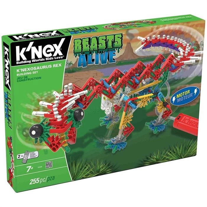 K’Nexosaurus Rex Yapım Seti (Motorlu) Beasts Alive Knex 15588