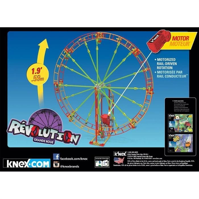 K’Nex Revolution Ferris Wheel Dönme Dolap (Motorlu) Thrill Rides