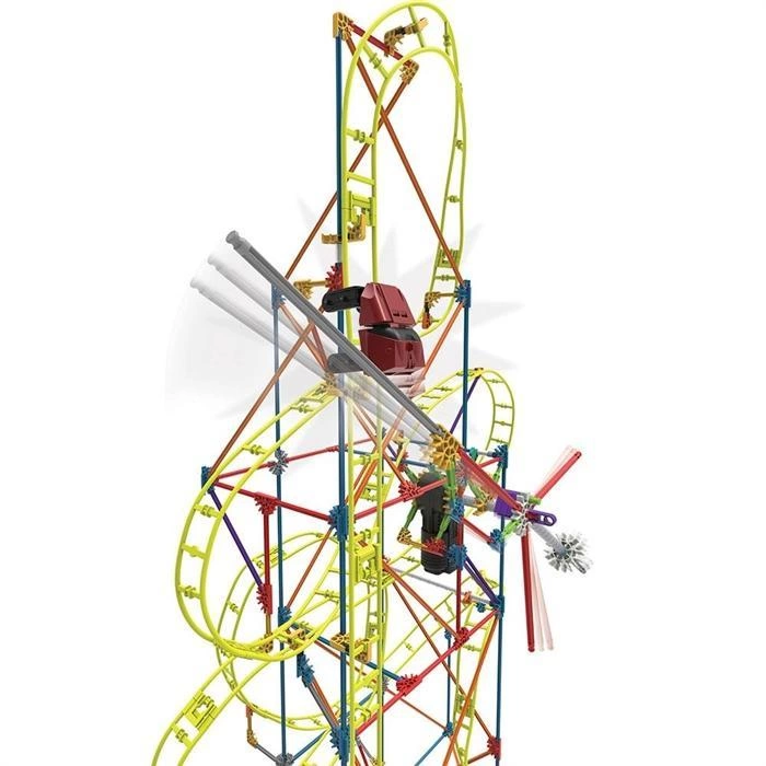 K’Nex Clock Work Roller Coaster Seti (Motorlu) Thrill Rides Knex