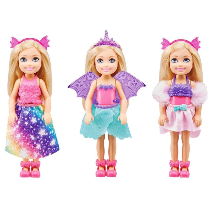 Barbie Dreamtopia Chelsea ve Kostümleri Oyun Seti