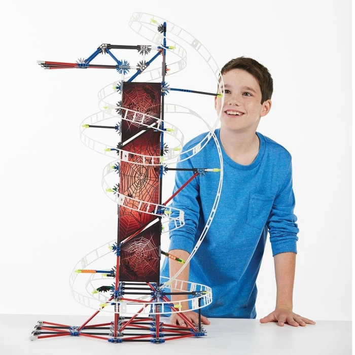 KNex Web Weaver Roller Coaster Set 45717 (Motorlu)