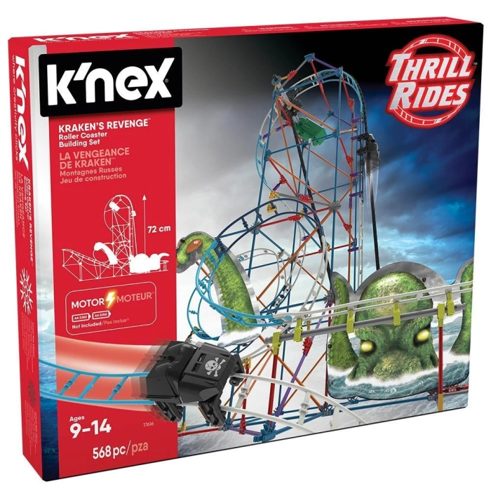 KNex Krakens Revenge Roller Coaster 17616 (Motorlu)