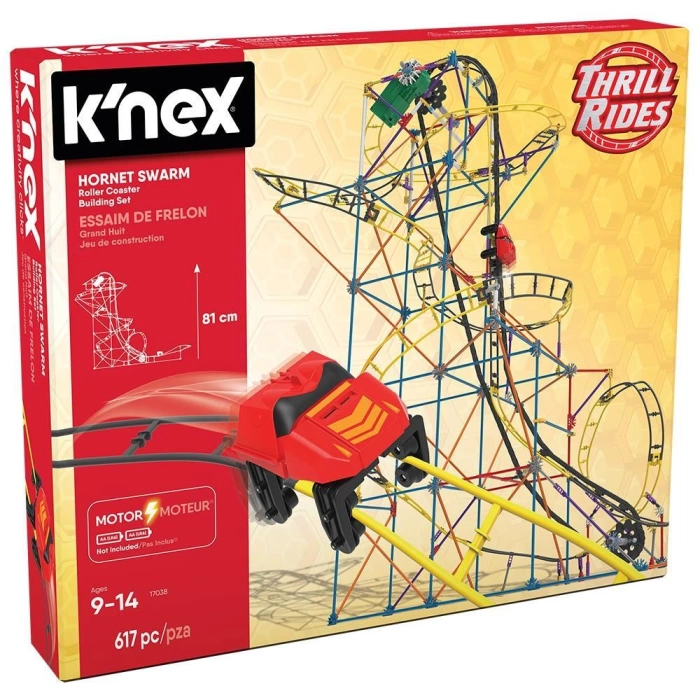 KNex Hornet Swarm Roller Coaster Set 17038 ( Motorlu )