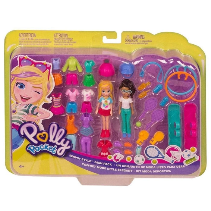 Polly Pocket Tenis Maçı Kıyafet Paketi