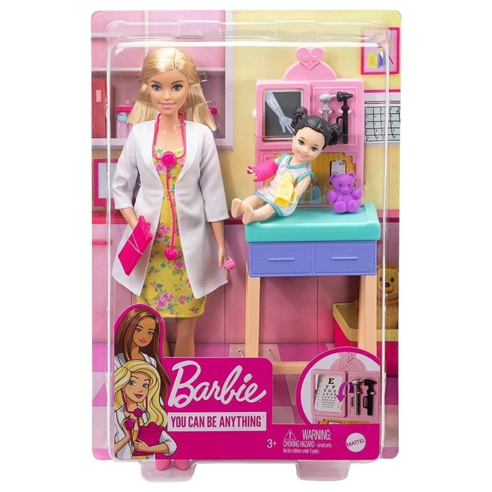 Barbie Çocuk Doktoru Oyun Seti GTN51