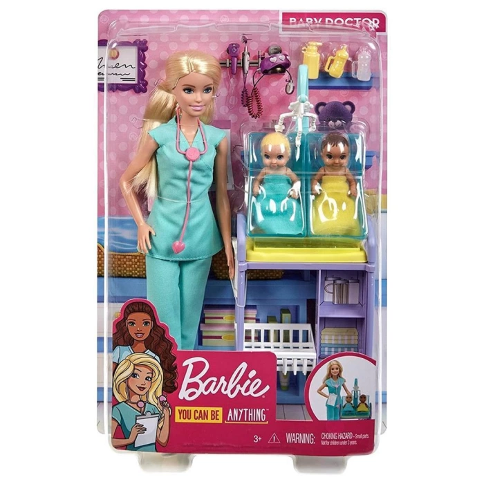 Barbie Bebek Doktoru Oyun Seti GKH23