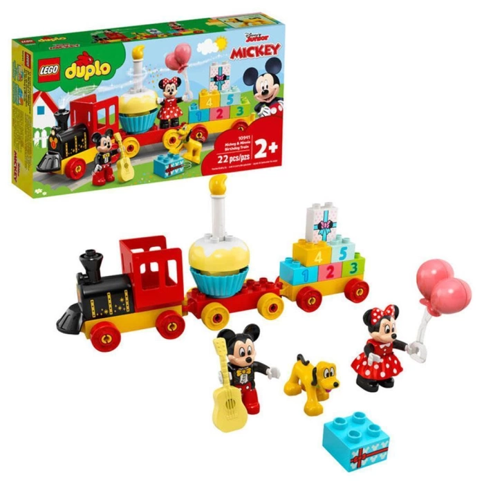 Lego Duplo Mickey ve Minnie Doğum Günü Treni