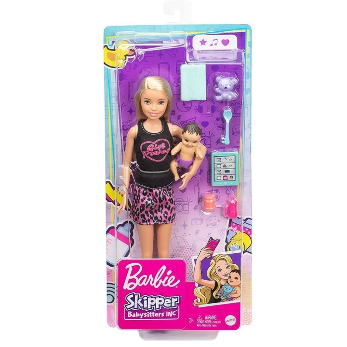 Barbie Bebek Bakıcısı Skipper Bebek Serisi GRP13