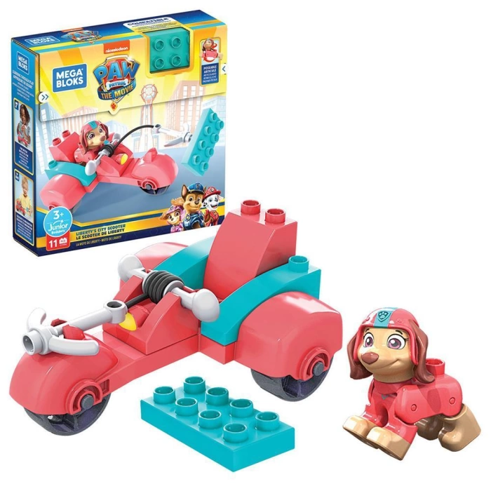 Mega Bloks Paw Patrol Libertynin Scooterı