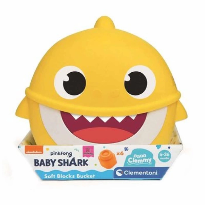 Baby Shark Yumuşak Blok Kovası