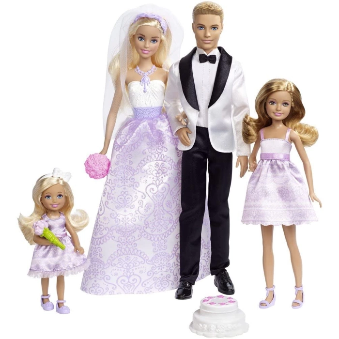 Barbie ve Ken Evleniyor Oyun Seti DJR88