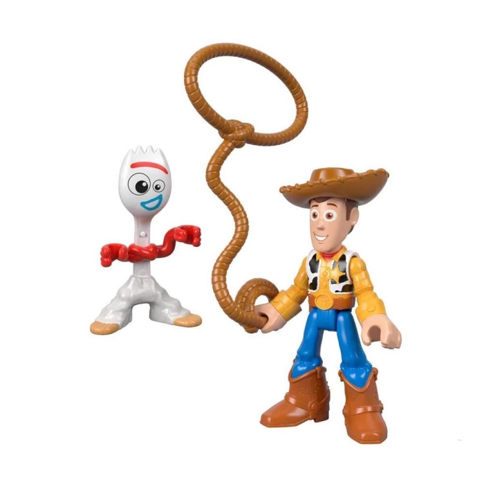 Imaginext Toy Story 4 İkili Figür Seti 8 cm - Forky ve Woody