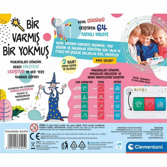 Clementoni Hikayeci - Bir Varmış Bir Yokmuş