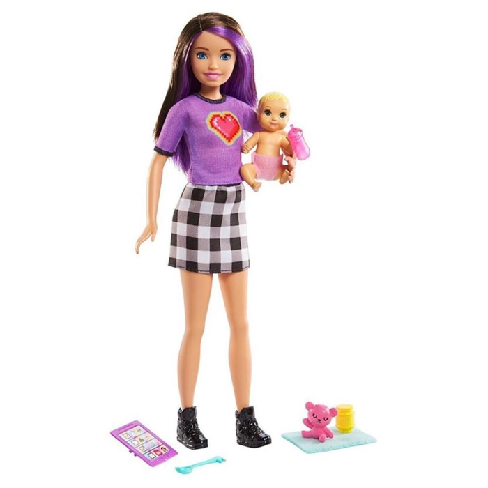 Barbie Bebek Bakıcısı Skipper Bebek Serisi GRP11