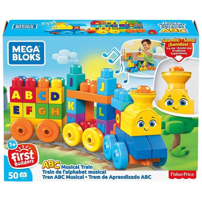 Mega Bloks Müzikli Alfabe Treni