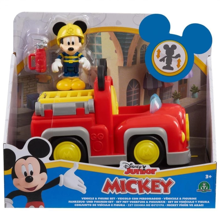 Mickey Figür ve Aracı Model 2