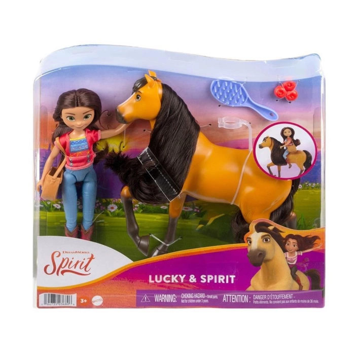 Lucky Bebek ve Sevimli Atı Spirit Oyun Seti