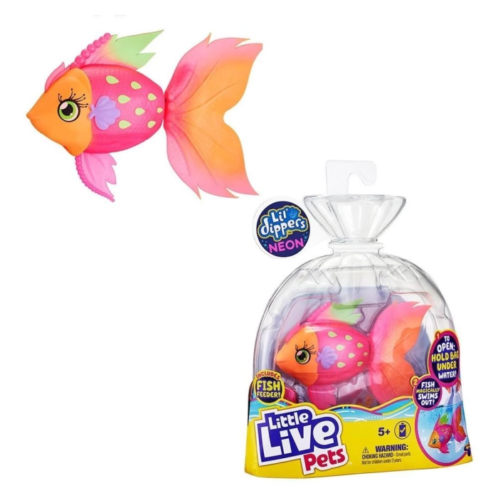 Little Live Pets Yüzen Balıklar Seri 3 Tekli Paket Pippy Pearl