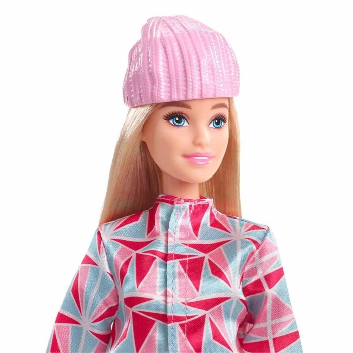 Barbie Snowboard Sporcusu Bebek