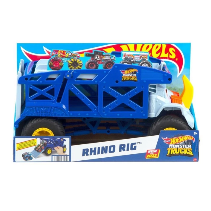 Hot Wheels Monster Trucks Rhino Taşıyıcı Kamyon