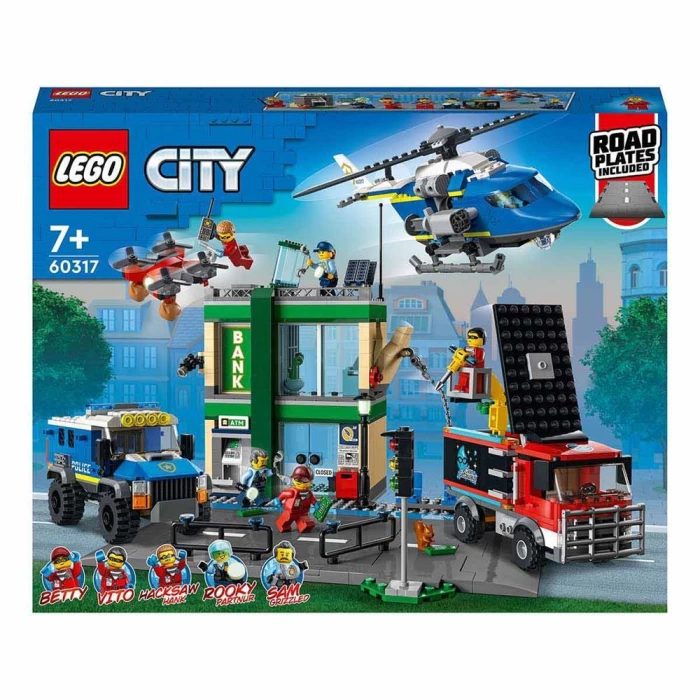 Lego City Bankada Polis Takibi 60317