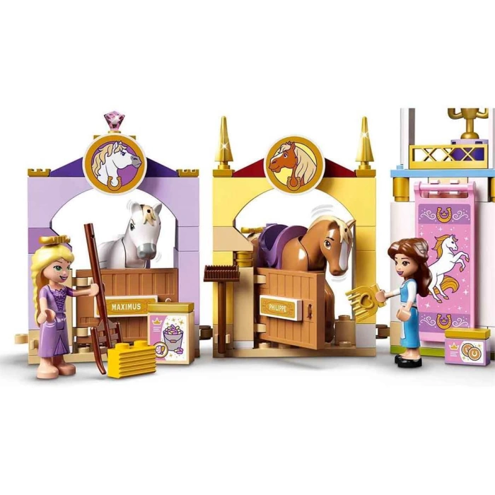 Lego Disney Belle ve Rapunzelin Kraliyet Ahırları 43195