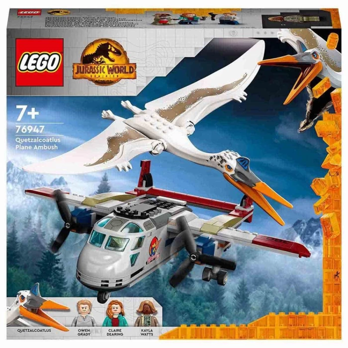 Lego Jurassic World Quetzalcoatlus Uçak Pususu 76947