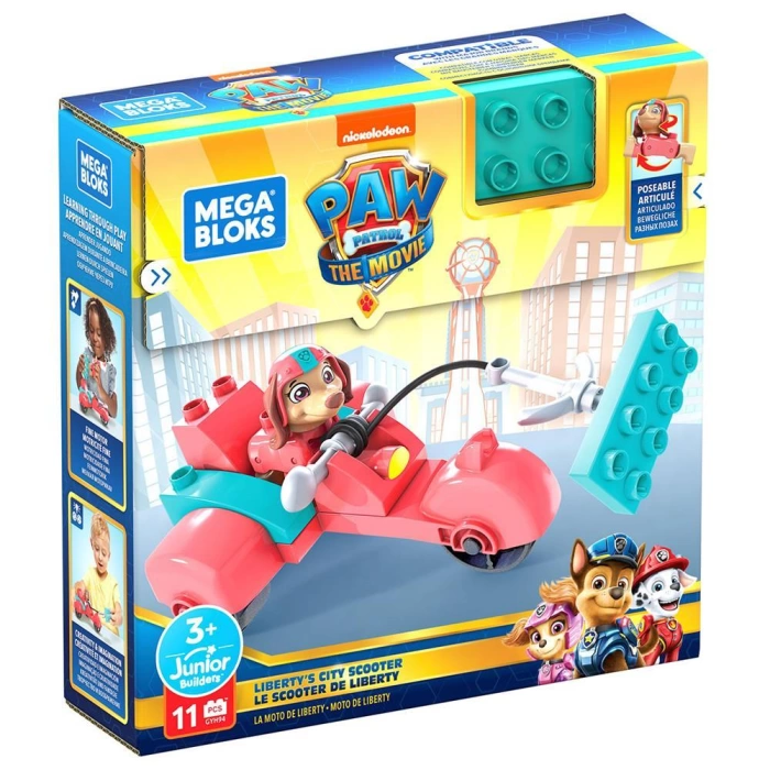 Mega Bloks Paw Patrol Libertynin Scooterı