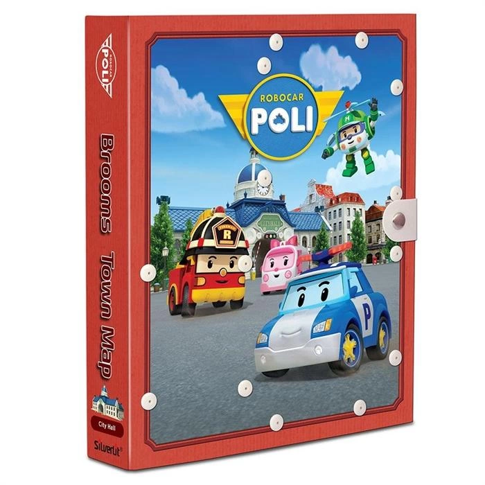 Robocar Poli Kitap Kasaba Belediye Binası Oyun Seti