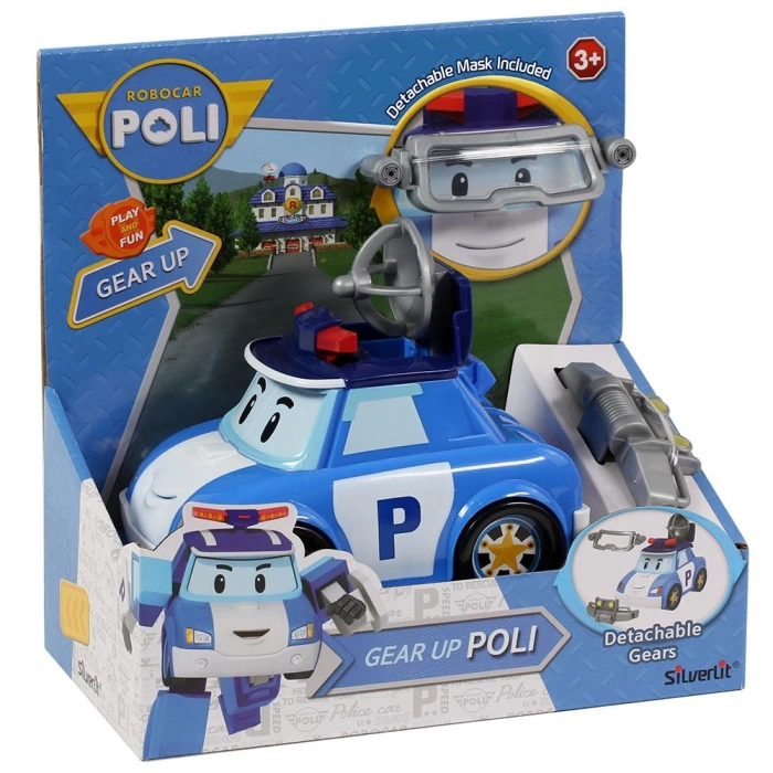 Robocar Poli Teçhizatlı Araç